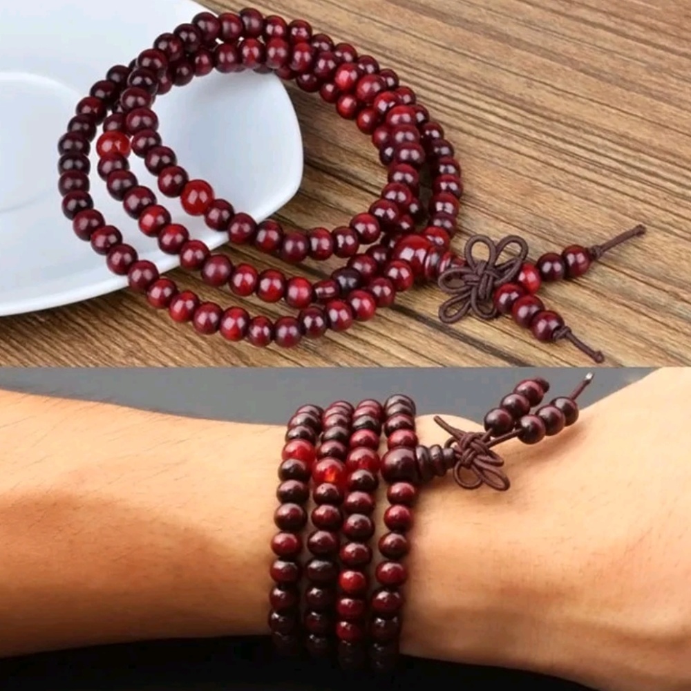 Tibetan Sandalwood Buddhist Bracelet bead